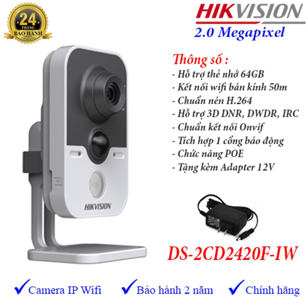camera giám sát không dây hikvision cube